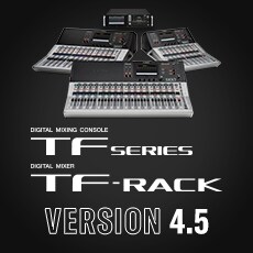 ag旗舰厅网站TF系列迎来V4.5版本，新增Audix麦克风预设与更灵活的 USB 输出规格！