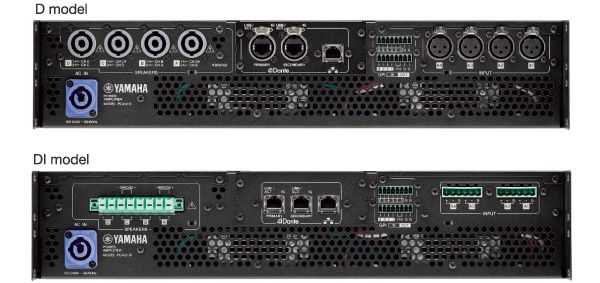 新型网络功放PC系列D/DI型号：通过集成强大的矩阵功能和Dante连接方式，提供高灵活性和可扩展性